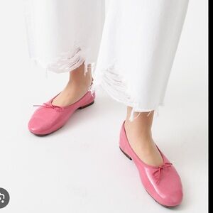 Mansur Gavriel Dream Ballerina pink patent size 38 excellent condition